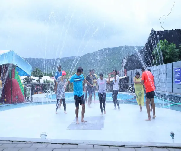 Swimming Pool & Rain Dance